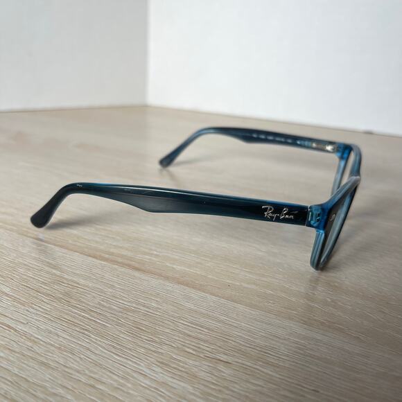 Ray-Ban RB1555 3667 Youth Eyeglasses Clear Blue Frames Only 48-16-130 - Picture 8 of 8